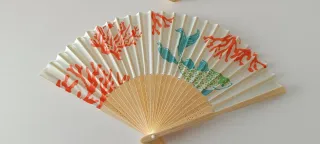 Abanicos con diseño marino