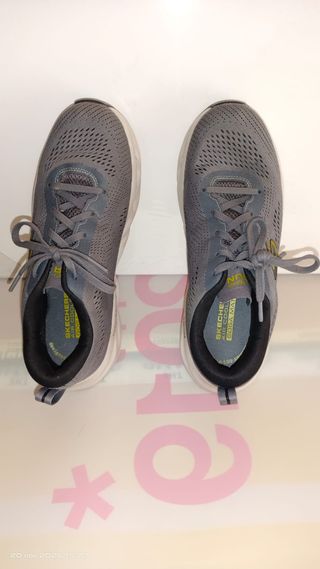 Deportivas Skechers Mujer Grises Talla 40