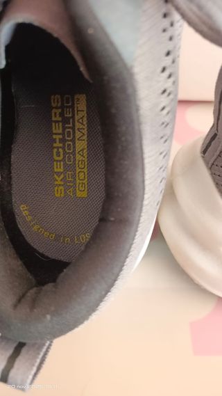 Deportivas Skechers Mujer Grises Talla 40