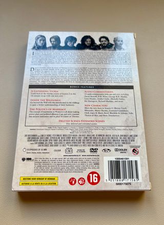 Lote DVD Juego de tronos T1, 3 y 4 DVD