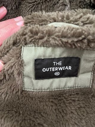 Chaqueta parka mujer verde C&A