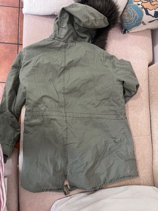 Chaqueta parka mujer verde C&A