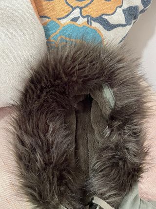 Chaqueta parka mujer verde C&A