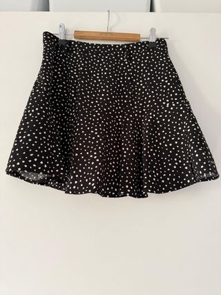 Falda corta estampada