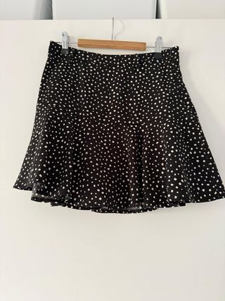 Falda corta estampada