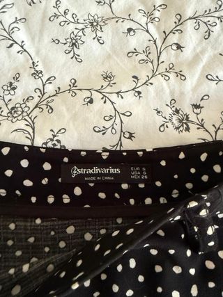 Falda corta estampada