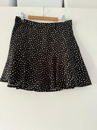 Falda corta estampada