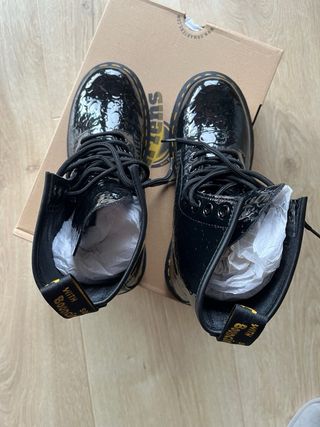 Botas Dr. Martens charol negras