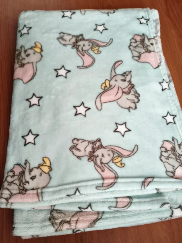 Manta infantil Dumbo 1,90 x 1,10