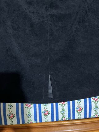 Gonna scamosciata donna nera