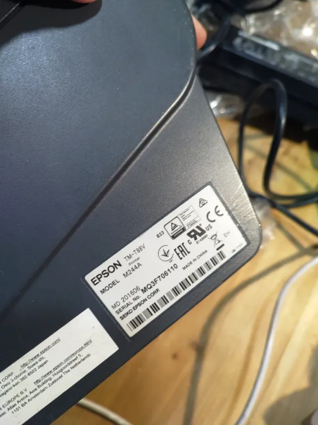 2 stampanti per biglietti EPSON TM-T88V