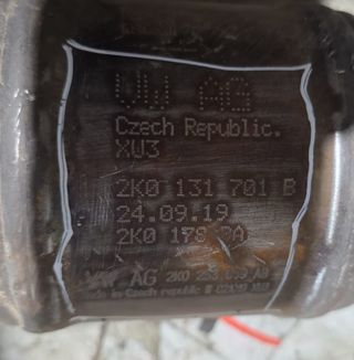 CATALIZADOR VOLKSWAGEN CADDY 1.4 TGI CPW 2020