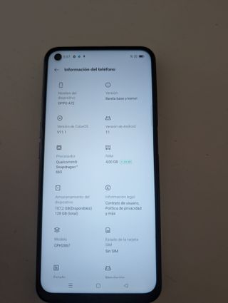 Oppo A72 128GB Buono Stato