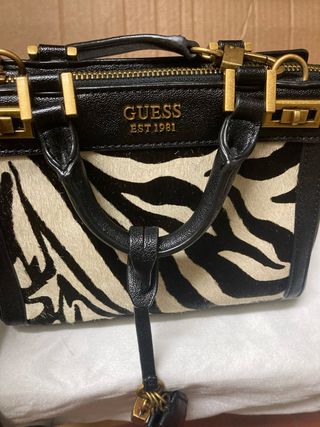 Borsa Guess Katey Mini Zebra