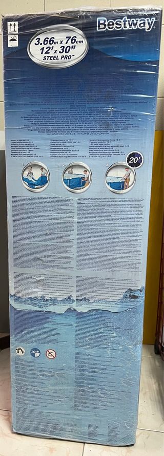 Piscina Bestway Steel Pro 3.66m x 76cm