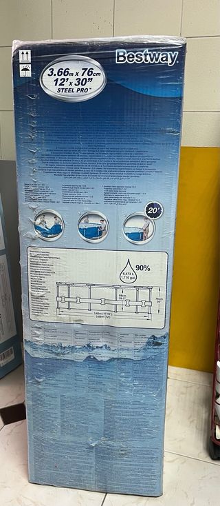 Piscina Bestway Steel Pro 3.66m x 76cm