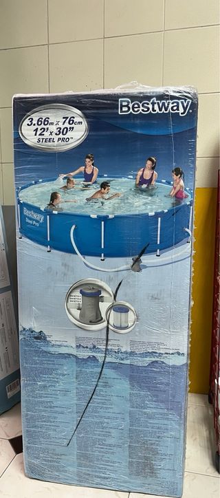 Piscina Bestway Steel Pro 3.66m x 76cm