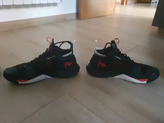 Zapatillas Wilson Rush Pro Tour Mid Negras/Rojas