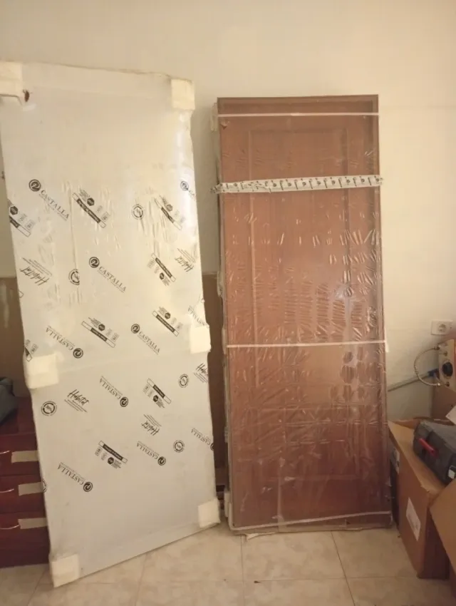 Puertas de madera Sapeli