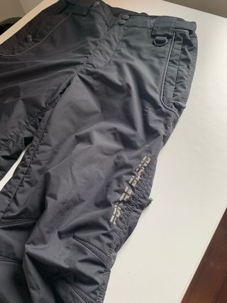 Pantalón de nieve para niño poivre blanc