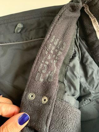 Pantalón de nieve para niño poivre blanc