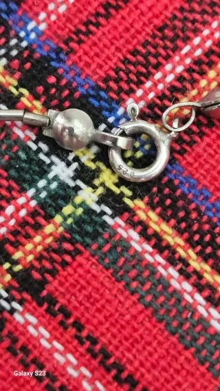 Collana vintage argento 925 nativi americani