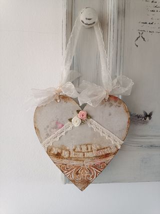 Corazón Decoración Shabby Chic num 57