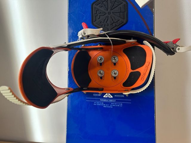 Tabla Snow Variant 152 con fijaciones Nitro