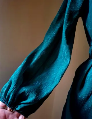 Abito Neshama Verde Lurex Tg. M