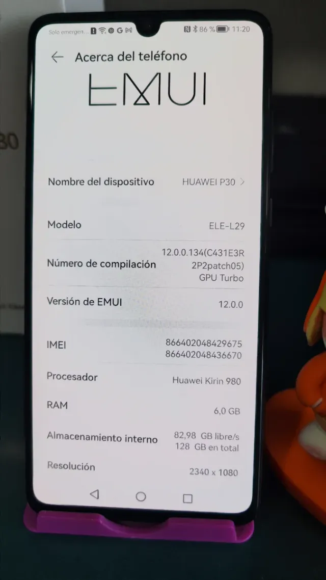 Huawei P30 128GB 6GB RAM