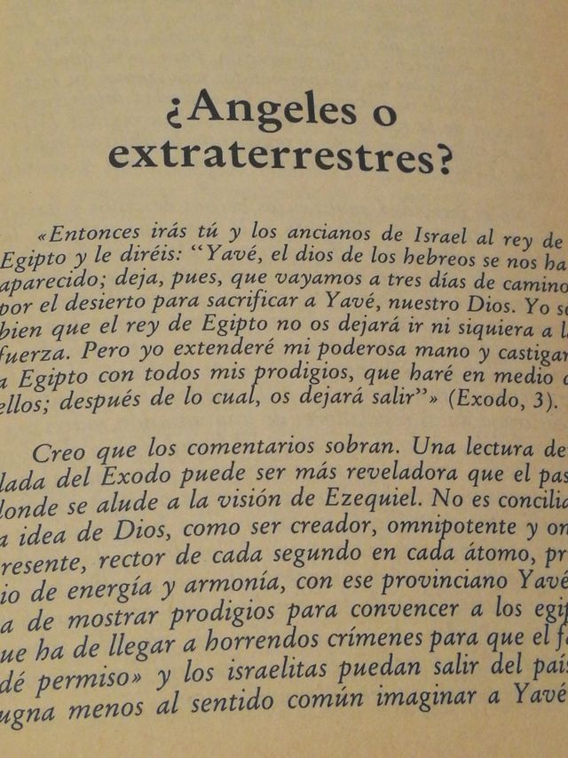 EXTATERRESTRES EN LA BIBLIA