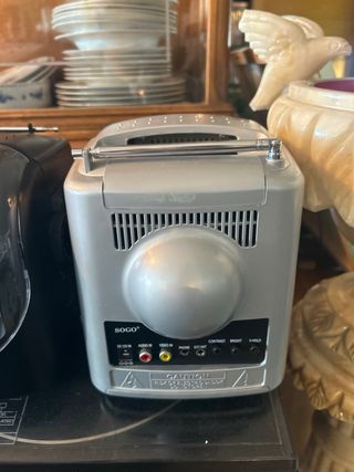 Mini TV Radio SOGO Plata