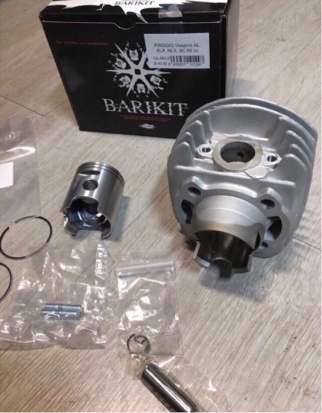 Cilindro barikit 65cc vespino alx al nl nlx sc etc