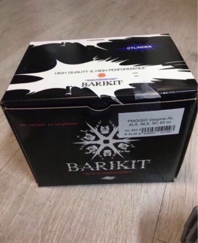 Cilindro barikit 65cc vespino alx al nl nlx sc etc