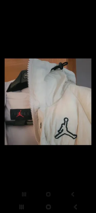 Chaqueta Jordan acolchada. Precio