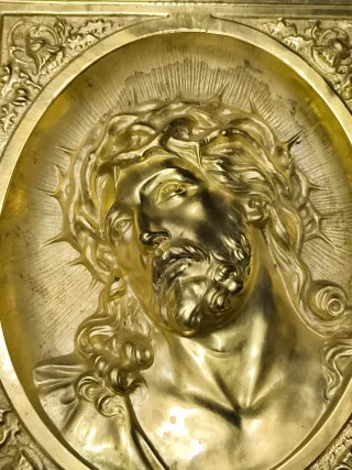 Gran cuadro relieve Jesucristo