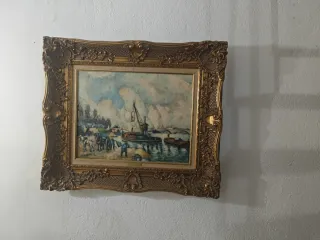 Reproducciones de cuadros y original