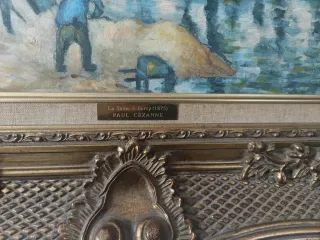 Reproducciones de cuadros y original