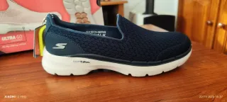 Zapatillas Skechers Go Walk 6 Azul/Blanco