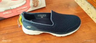 Zapatillas Skechers Go Walk 6 Azul/Blanco