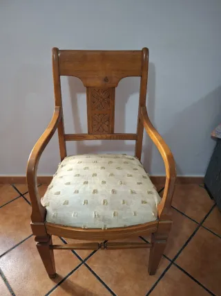 Muebles Comedor Nogal Macizo Alta Calidad