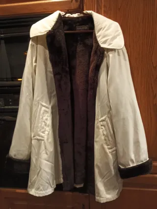 Gabardina SAN JIE forrada beige/marrón