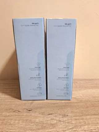 2x Braun Silk-épil 5 Depiladora + 3 Extras