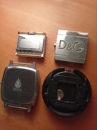 Lote 4 Relojes (Gucci, Swatch, D&G)