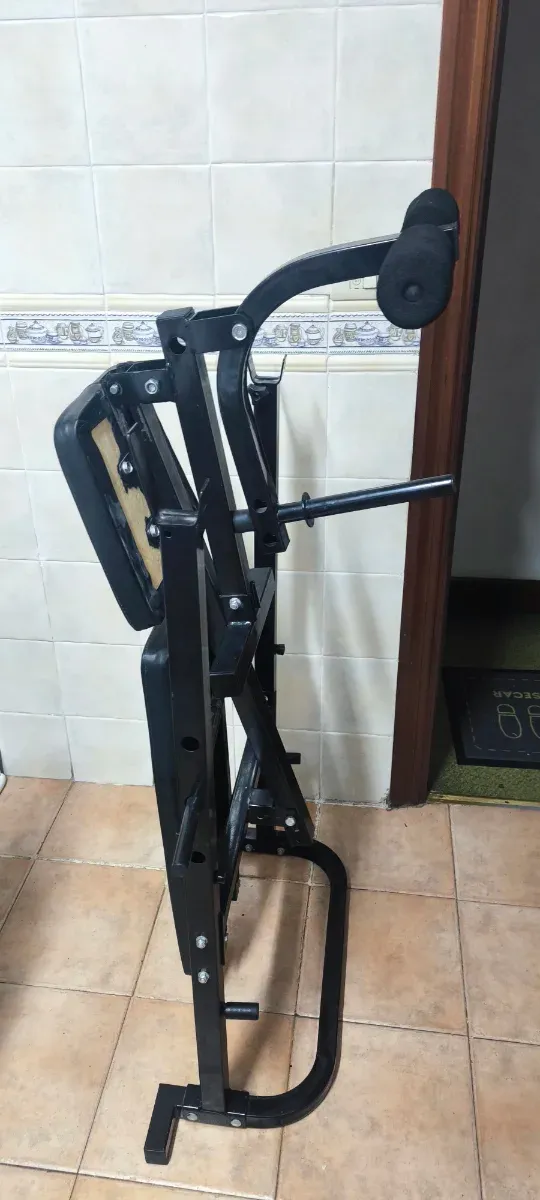Banco de musculación plegable