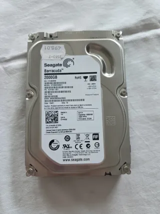 Disco Duro Interno Seagate Barracuda 2TB 3.5