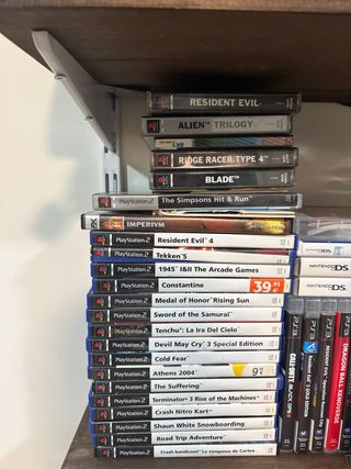 Lote Juegos PS1, PS2 e PSP