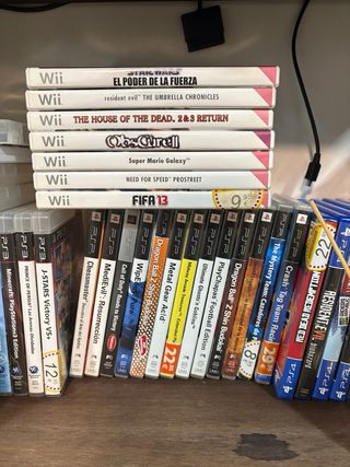 Lote Juegos PS1, PS2 e PSP