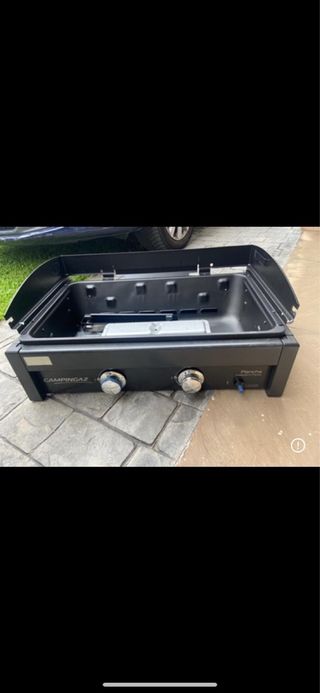 Piastra Campingaz Nero e Argento