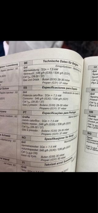 Piastra Campingaz Nero e Argento